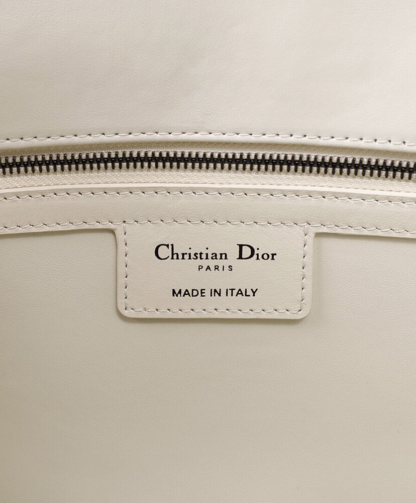 Christian Dior Small Dior Caro Bag Cream